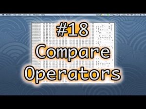 Read more about the article Programming Basics #18 Compare Operators